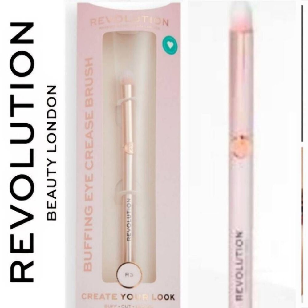 Revolution Beauty Create Your Look Buffing Eye Crease Brush